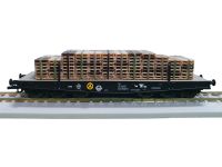 In der Spur TT-PAL-173 - TT - Palettenstapel 173 Paletten mit montierten Zurrbändern